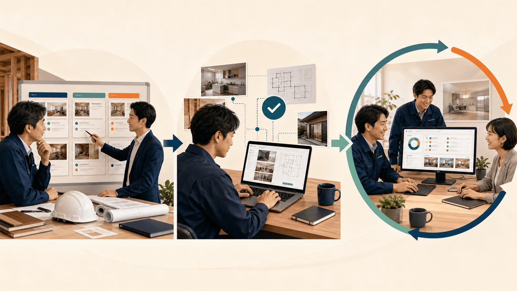業務診断から一業務での実践を経て、チームの運用として定着するまでの流れ